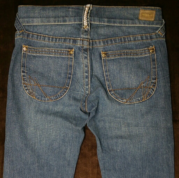 Allen B. Schwartz 26 Rhinestone bling Capri jeans - Picture 5 of 6